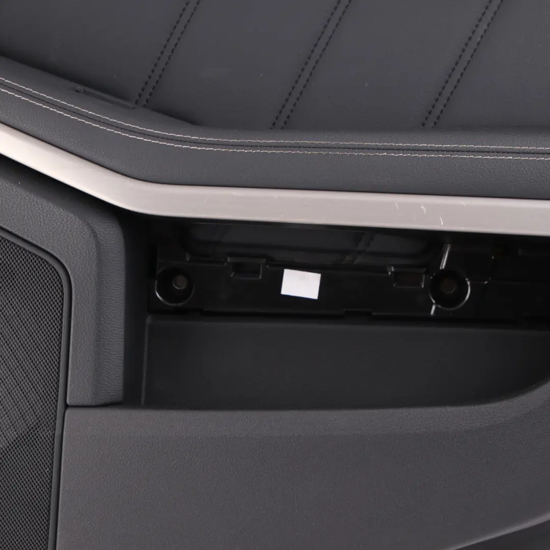 Mercedes W212 Türkarte Hinten Rechts O/S Trim Panel Schwarz Leder Nappa - SKU A2127300270 - Teilenummer A2127300270