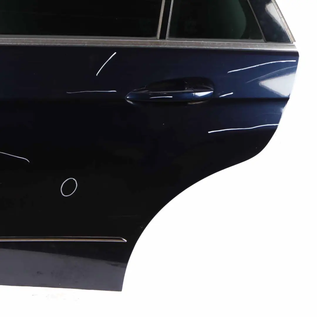 Door Rear Left N/S Cavansite Blue Metallic - 890 to Mercedes S212 Estate with Part number A2127300305 Mercedes S212 Estate Door Rear Left N/S Cavansite Blue Metallic - 890 - SKU A2127300305-CVB - Part number A2127300305