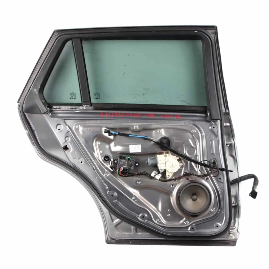 Door Rear Left N/S Palladium Silver Metallic 792 to Mercedes S212 Estate with Part number A2127300305 Mercedes S212 Estate Door Rear Left N/S Palladium Silver Metallic 792 - SKU A2127300305-PAL - Part number A2127300305