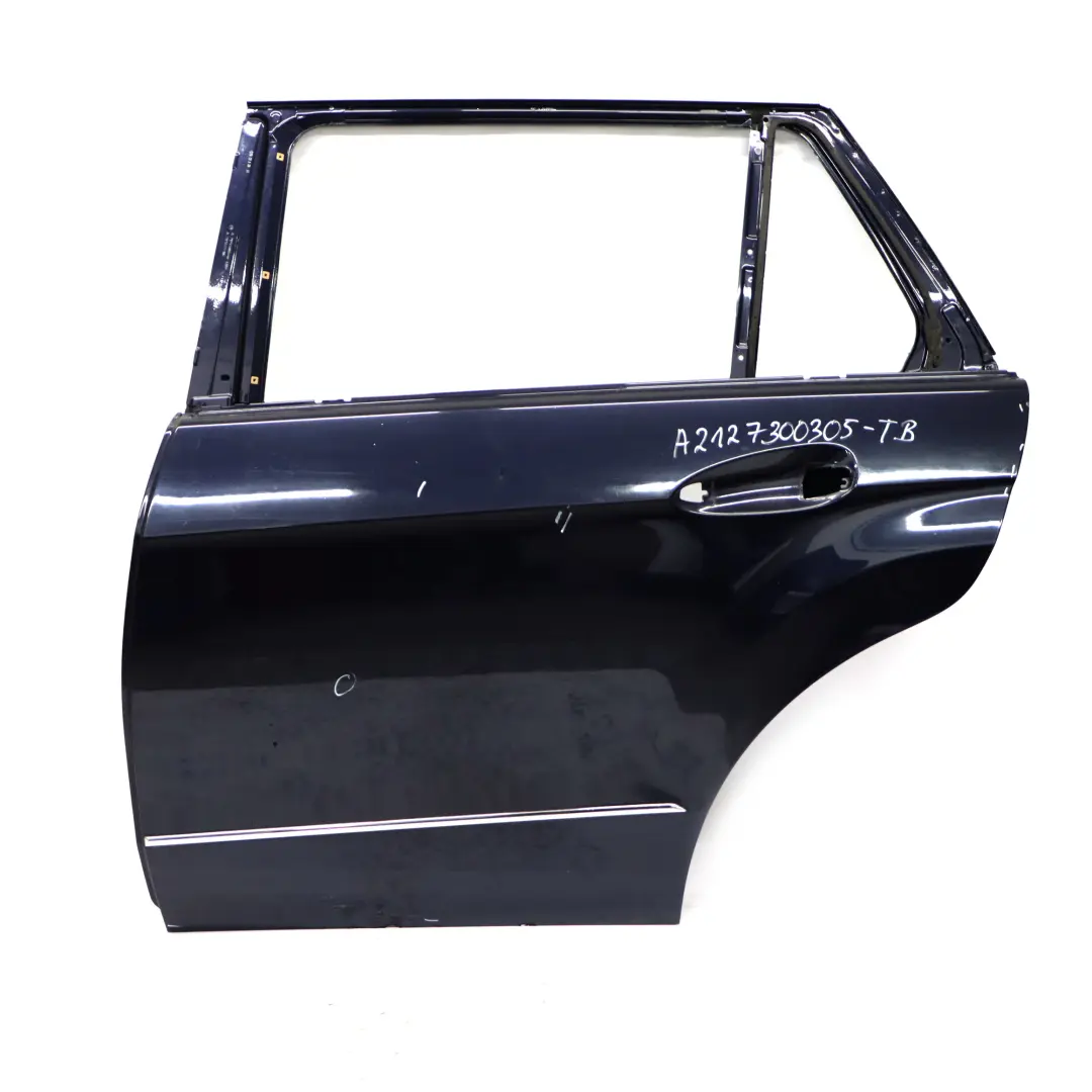 Mercedes S212 Estate Door Rear Left N/S Tanzanite Blue Metallic - 359 - SKU A2127300305-TB - Part number A2127300305