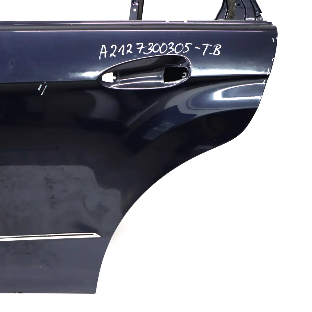 Mercedes S212 Estate Door Rear Left N/S Tanzanite Blue Metallic - 359 - SKU A2127300305-TB - Part number A2127300305