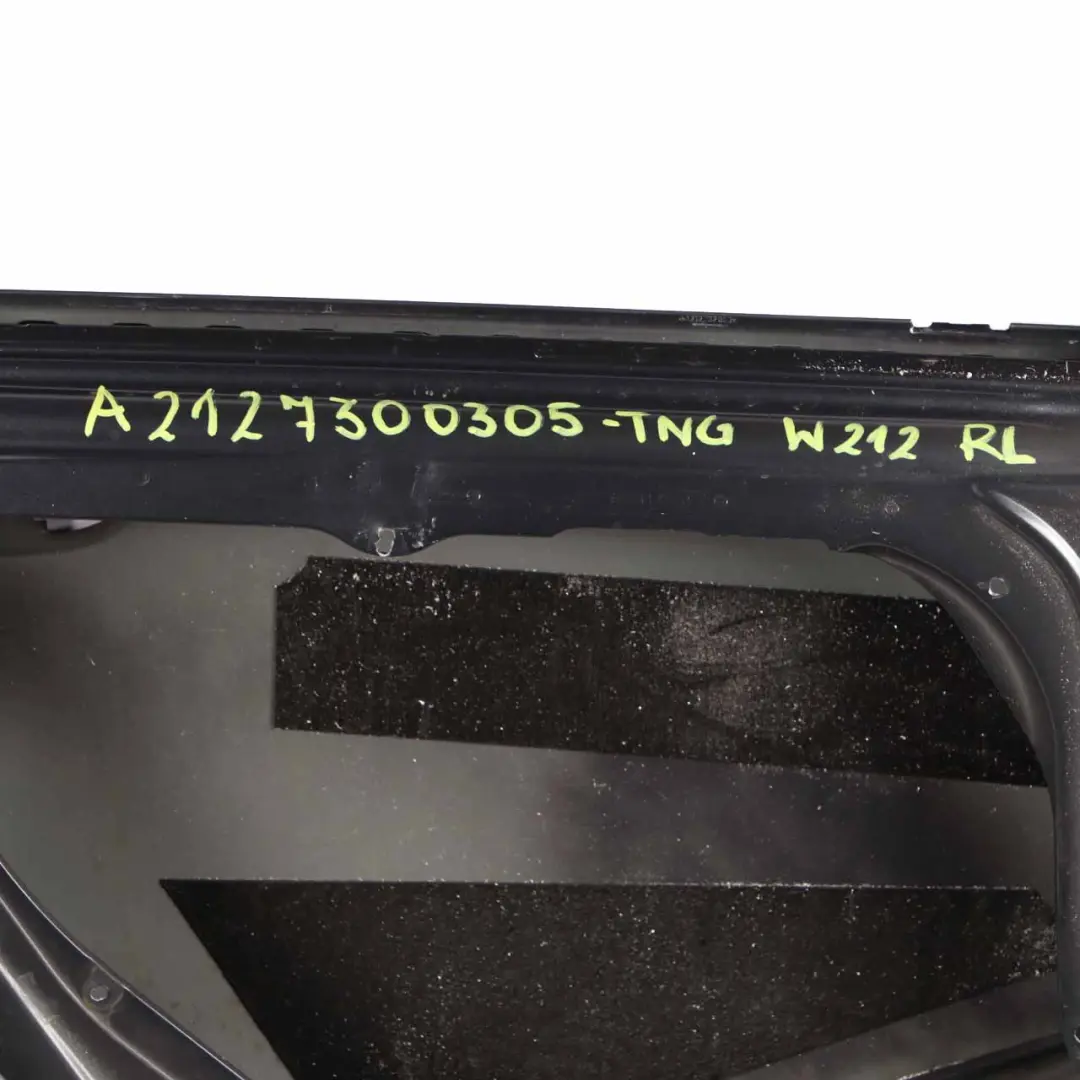 Door Rear Left N/S Cover Panel Tenorit Grey Metallic - 755 to Mercedes S212 Estate with Part number A2127300305 Mercedes S212 Estate Door Rear Left N/S Cover Panel Tenorit Grey Metallic - 755 - SKU A2127300305-TNG - Part number A2127300305
