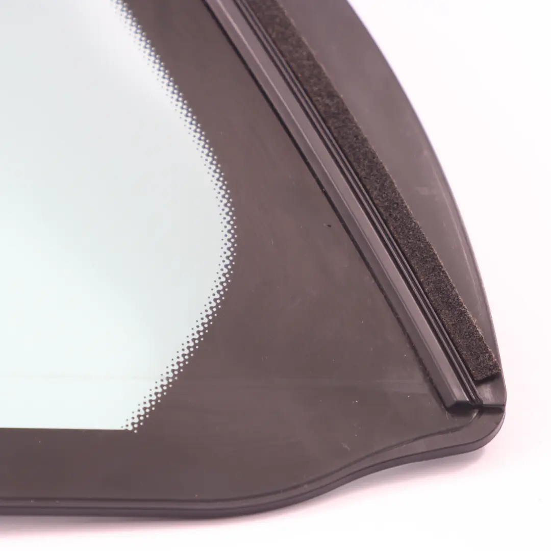 Quarter Side Window Left N/S Side Glazing Green Glass AS2 to Mercedes W212 Rear with Part number A2127300355 Mercedes W212 Rear Quarter Side Window Left N/S Side Glazing Green Glass AS2 - SKU A2127300355 - Part number A2127300355