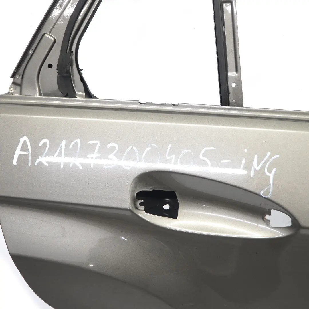 Mercedes S212 Estate Door Rear Right O/S Cover Panel Indium Grey Metallic - 963 - SKU A2127300405-ING - Part number A2127300405