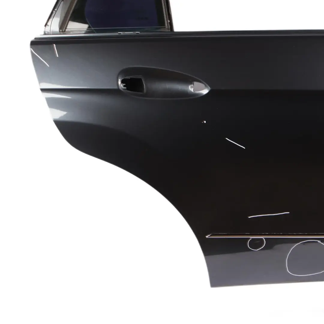 Door Rear Right O/S Cover Panel Tenorit Grey Metallic - 755 to Mercedes S212 Estate with Part number A2127300405 Mercedes S212 Estate Door Rear Right O/S Cover Panel Tenorit Grey Metallic - 755 - SKU A2127300405-TNG - Part number A2127300405