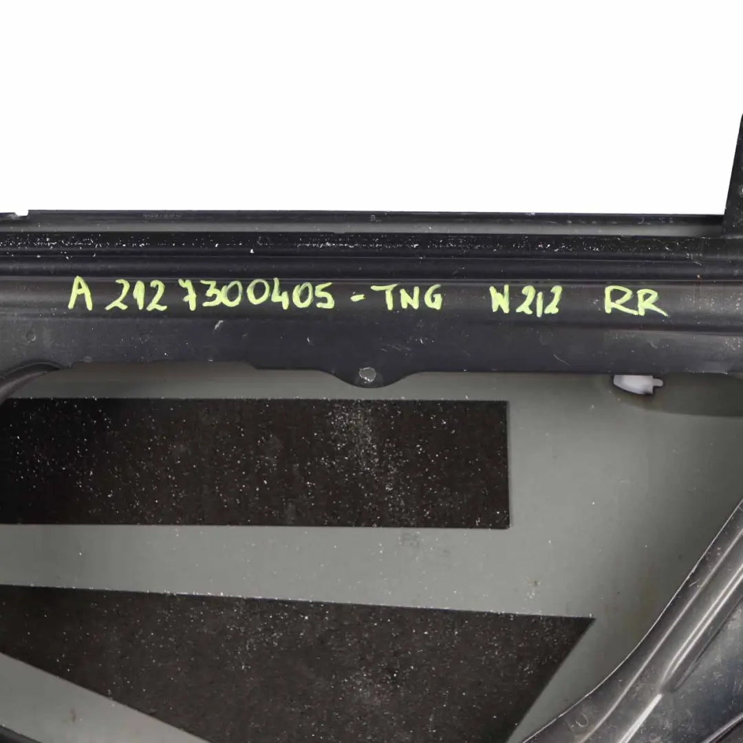 Door Rear Right O/S Cover Panel Tenorit Grey Metallic - 755 to Mercedes S212 Estate with Part number A2127300405 Mercedes S212 Estate Door Rear Right O/S Cover Panel Tenorit Grey Metallic - 755 - SKU A2127300405-TNG - Part number A2127300405