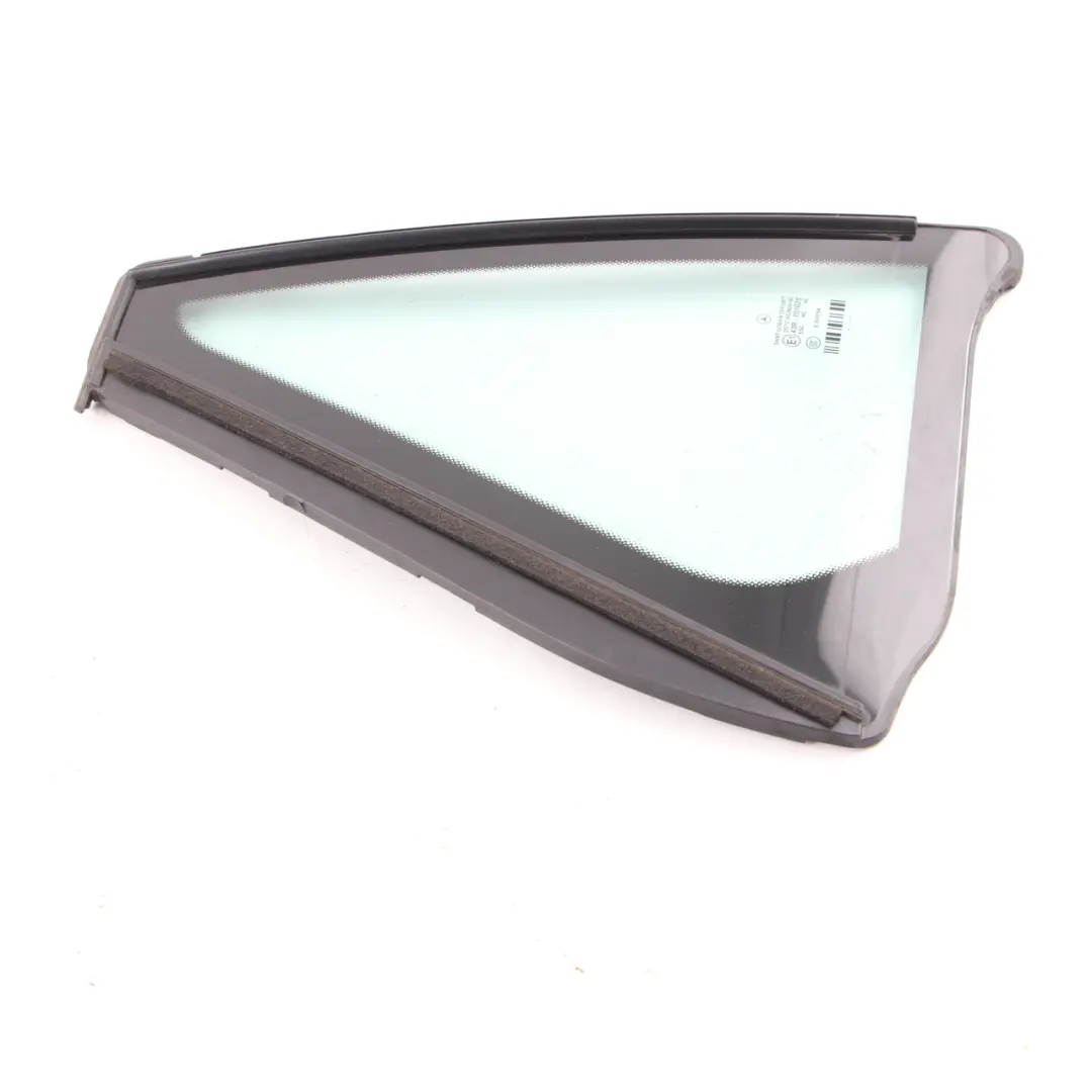 Quarter Glass Rear Door Right O/S Window AS2 to Mercedes W212 Estate with Part number A2127300455 Mercedes W212 Estate Quarter Glass Rear Door Right O/S Window AS2 - SKU A2127300455 - Part number A2127300455