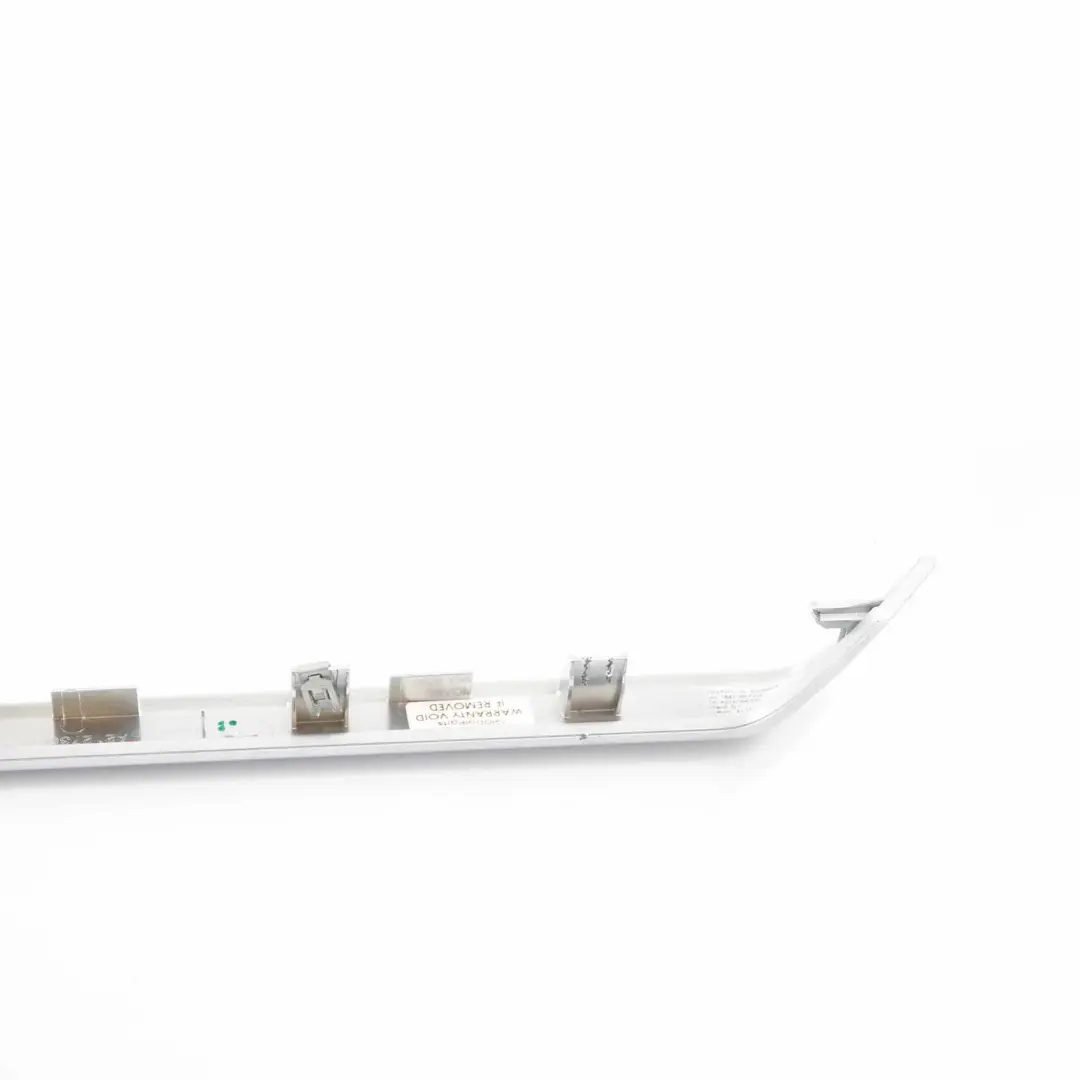 Mercedes W212 Tira de la puerta trasera izquierda Cubierta de aluminio Interior - SKU A2127300722 - Número de pieza A2127300722