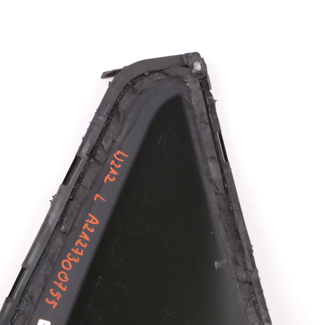 Mercedes W212 Window Glass Rear Left N/S Door Side Tinted Black AS3 - SKU A2127300755 - Part number A2127300755