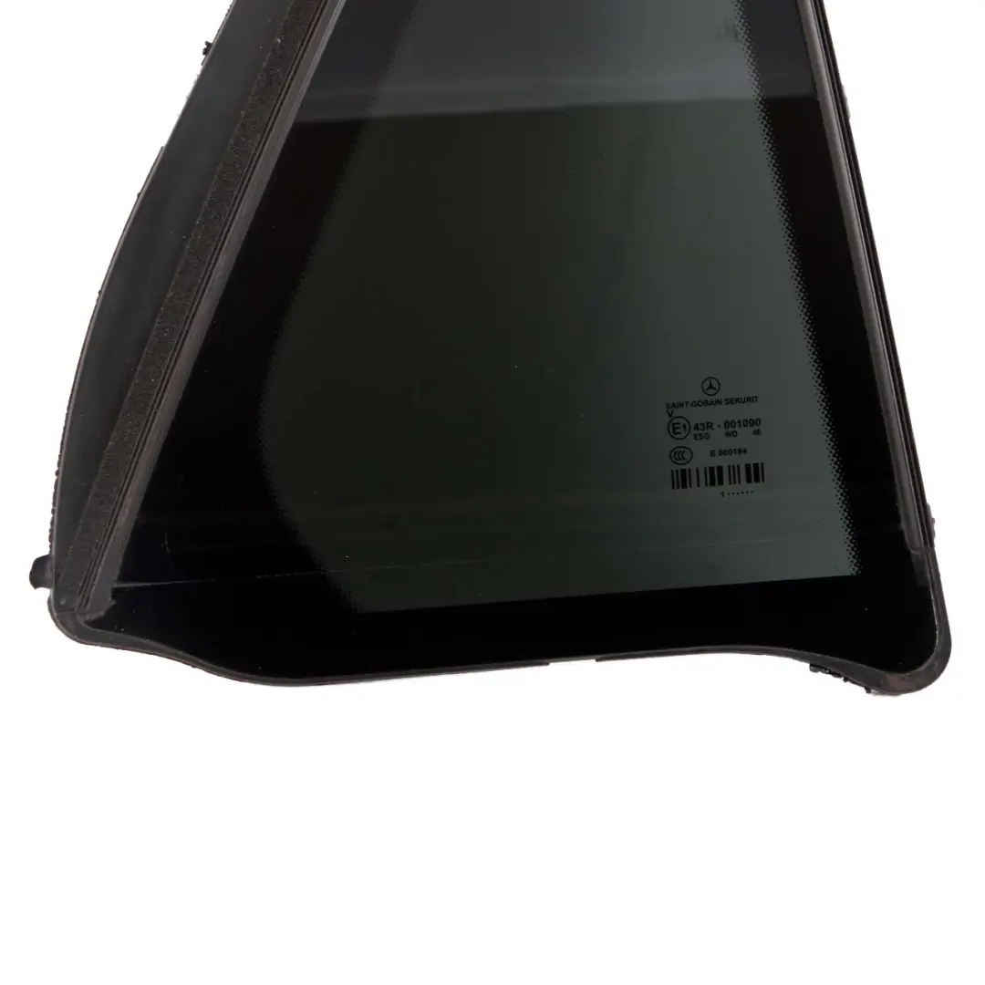 Mercedes W212 Window Glass Rear Right O/S Door Side Tinted Black AS3 - SKU A2127300855 - Part number A2127300855