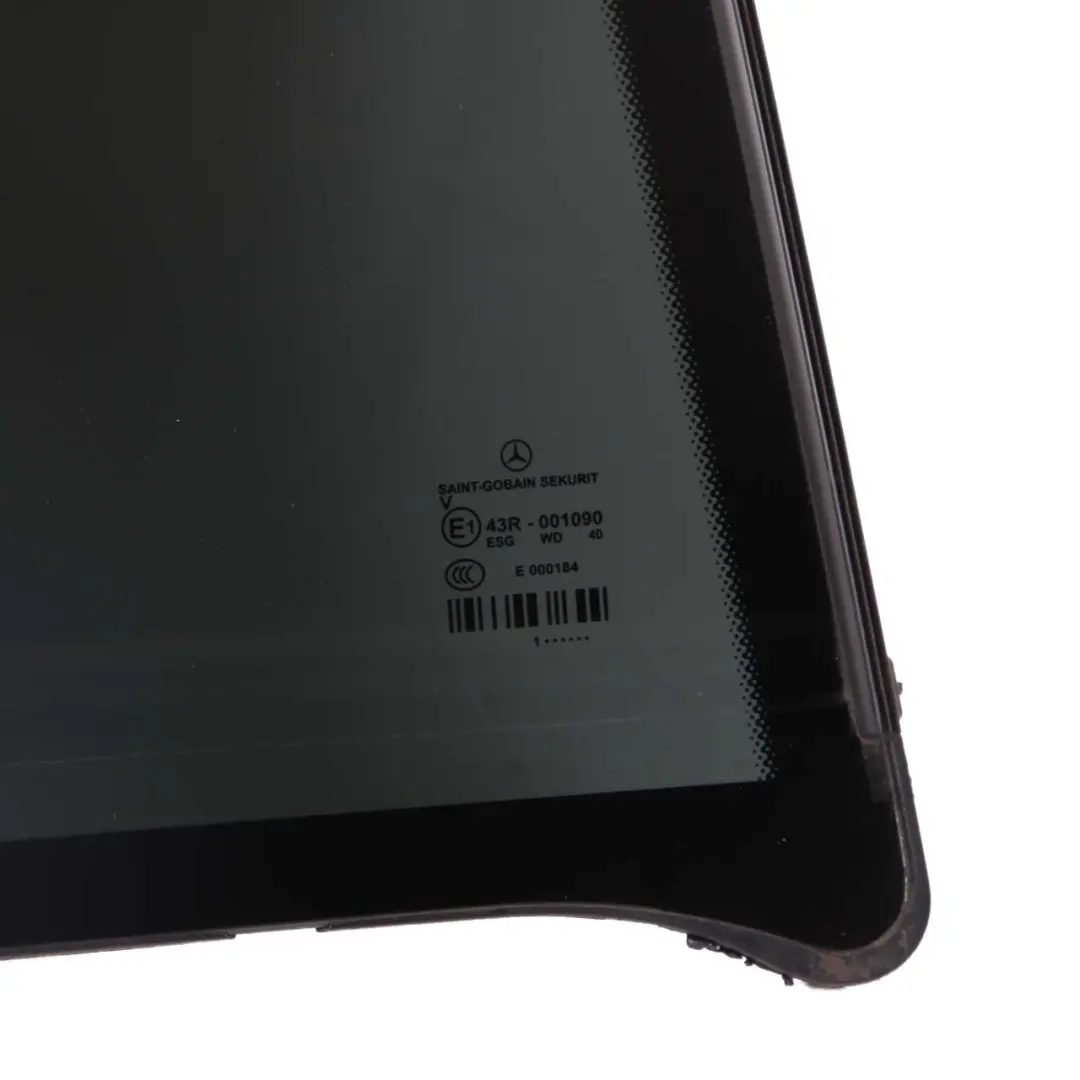 Mercedes W212 Window Glass Rear Right O/S Door Side Tinted Black AS3 - SKU A2127300855 - Part number A2127300855