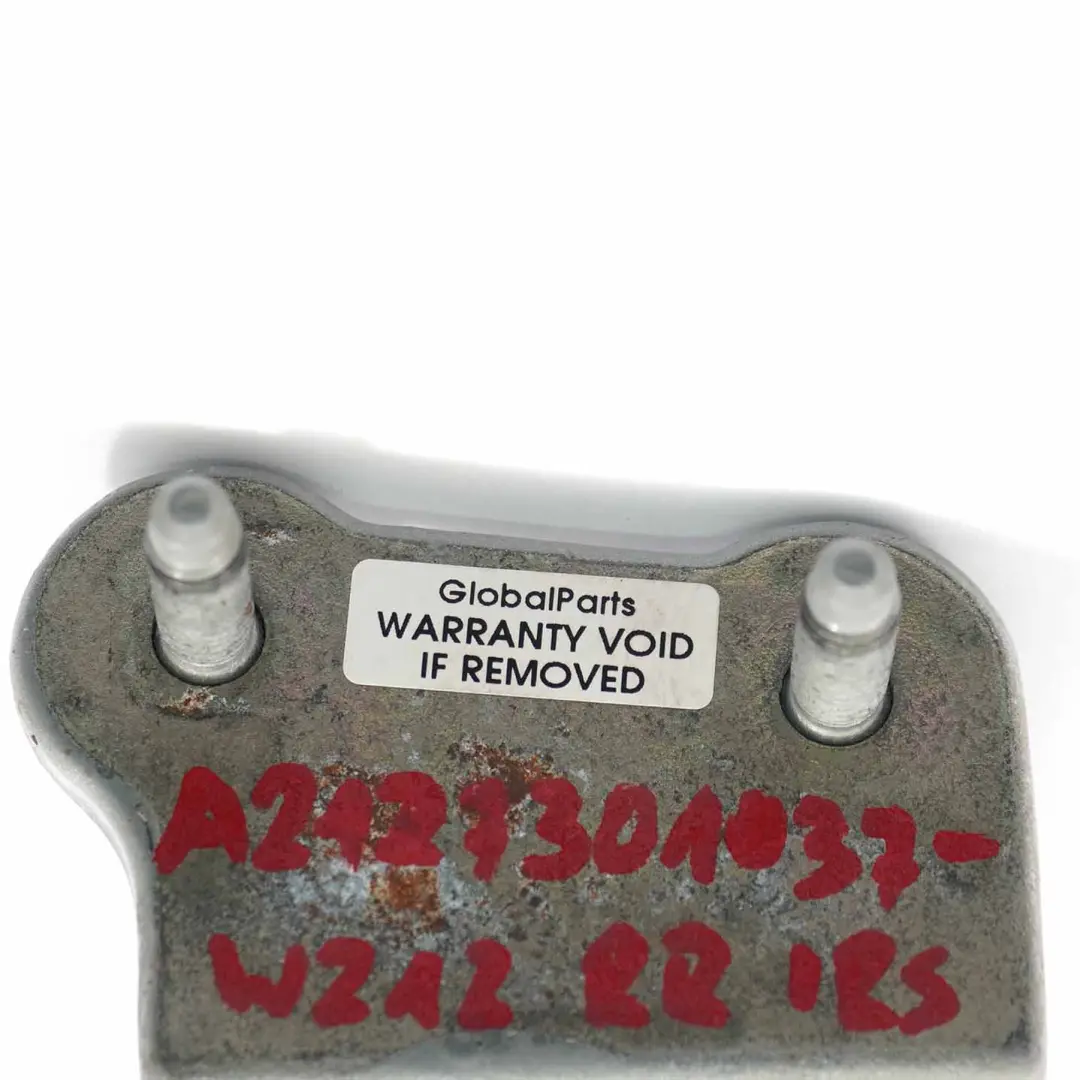 Mercedes W212 Door Hinge Rear Right O/S Top Upper Iridium Silver Metallic 775 - SKU A2127301037-IRS - Part number A2127301037