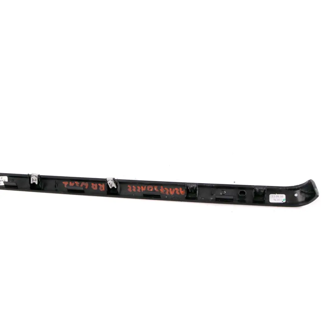 Türverkleidung Mercedes W212 Leistenpolster Hinten Rechts Schwarz - SKU A2127301222 - Teilenummer A2127301222