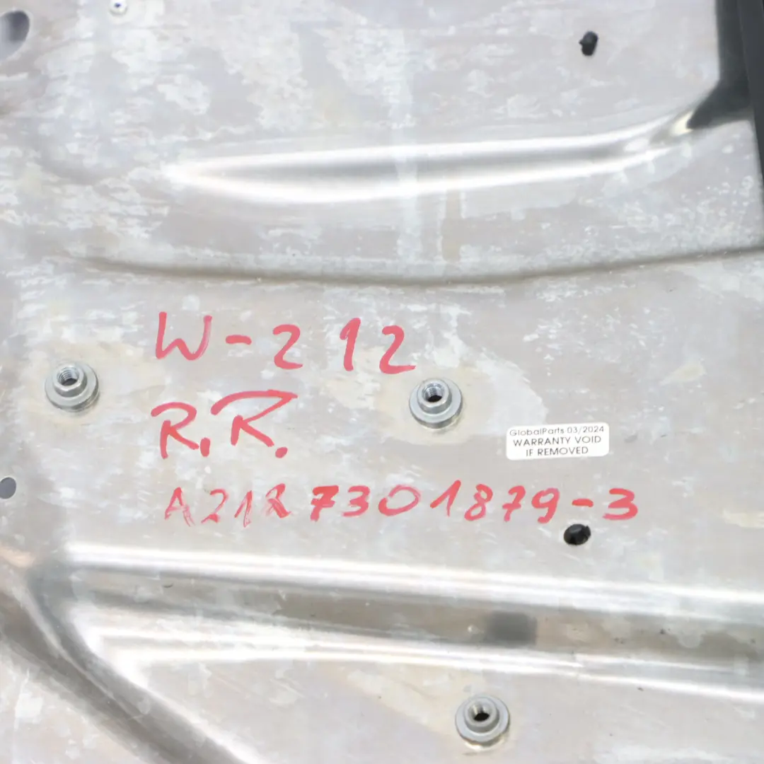 Mercedes W204 W212 Rear Right O/S Window Lifter Motor Panel - SKU A2127301879-3 - Part number A2127301879