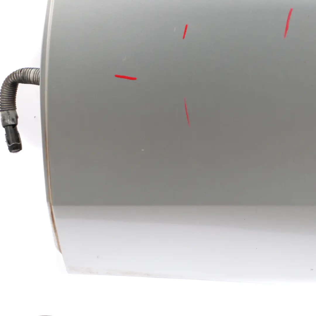 Door Rear Left N/S Cover Panel Iridium Silver Metallic - 775 to Mercedes W212 with Part number A2127303305 Mercedes W212 Door Rear Left N/S Cover Panel Iridium Silver Metallic - 775 - SKU A2127303305-IRS - Part number A2127303305