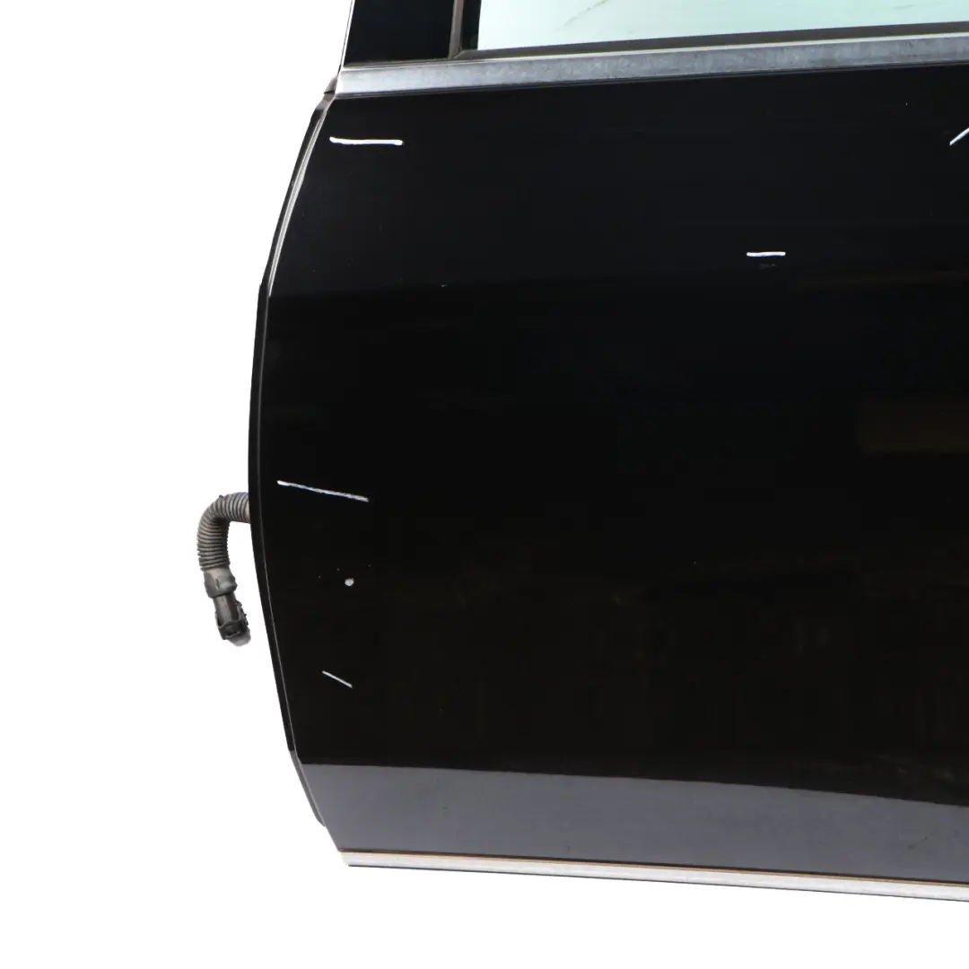 Mercedes W212 Door Rear Left N/S Cover Panel Obsidian Black Metallic - 197 - SKU A2127303305-OB - Part number A2127303305