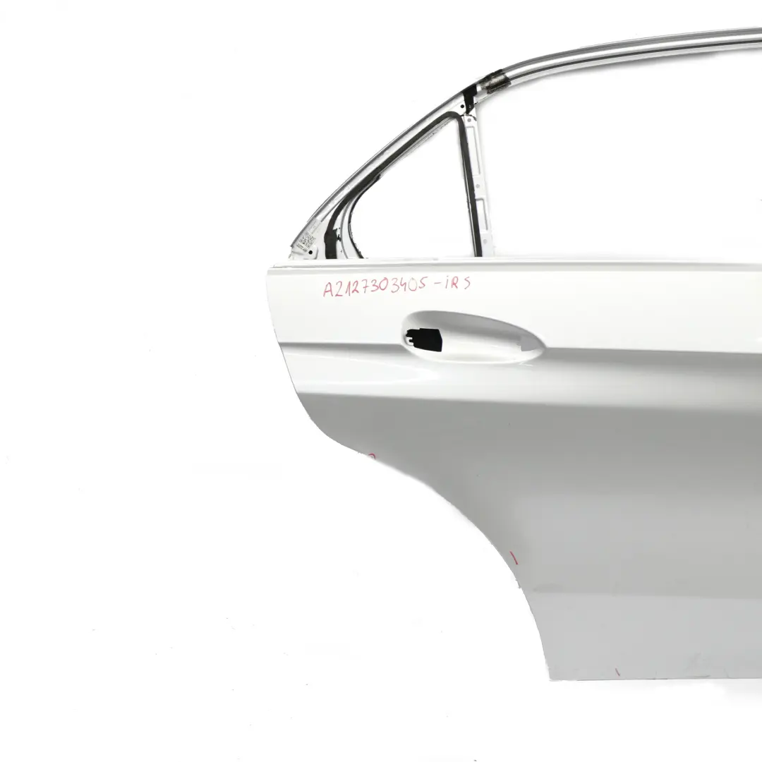 Mercedes W212 Saloon Door Rear Right O/S Iridium Silver Metallic - 775 - SKU A2127303405-IRS - Part number A2127300205