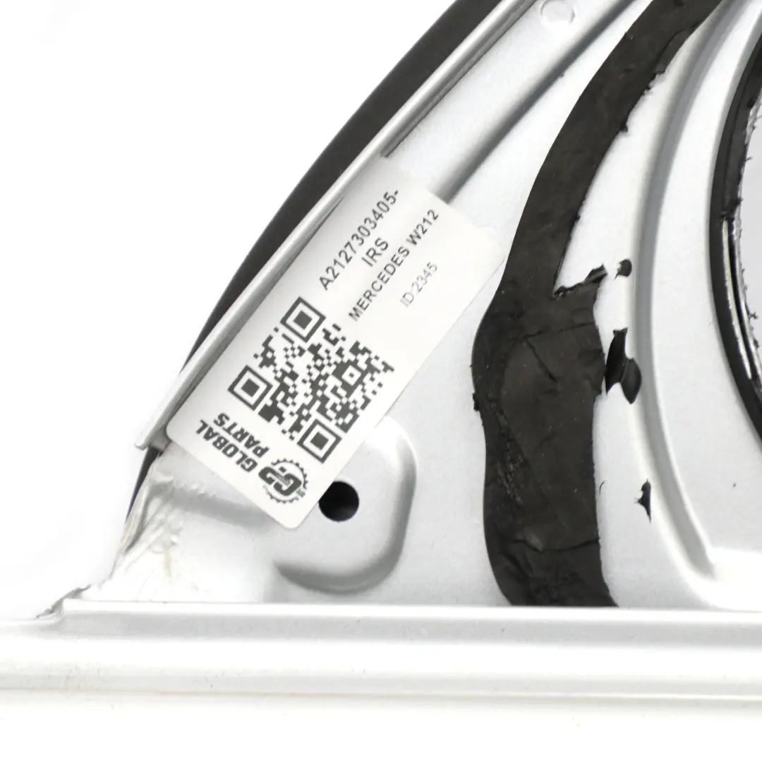 Mercedes W212 Saloon Door Rear Right O/S Iridium Silver Metallic - 775 - SKU A2127303405-IRS - Part number A2127300205