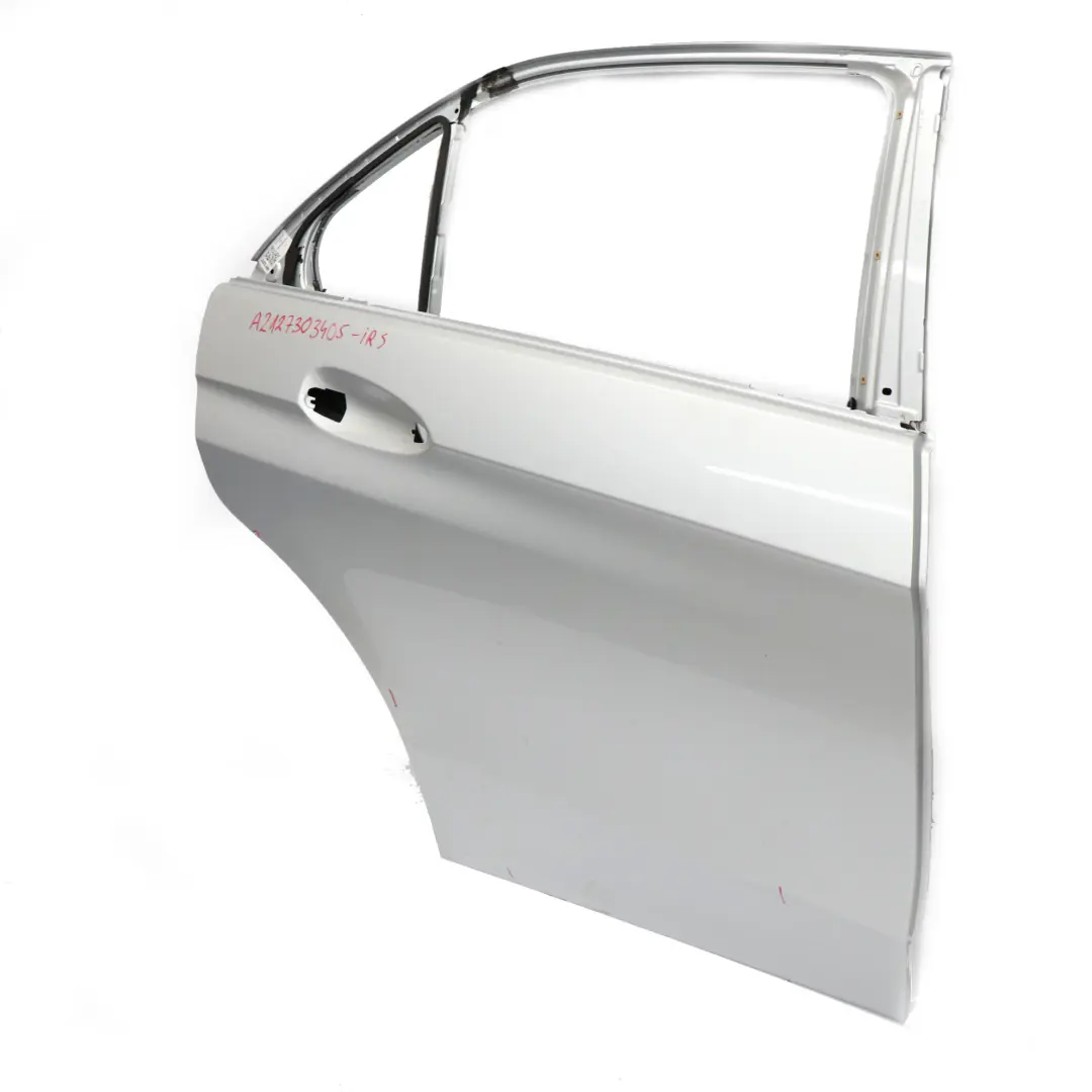 Mercedes W212 Saloon Door Rear Right O/S Iridium Silver Metallic - 775 - SKU A2127303405-IRS - Part number A2127300205