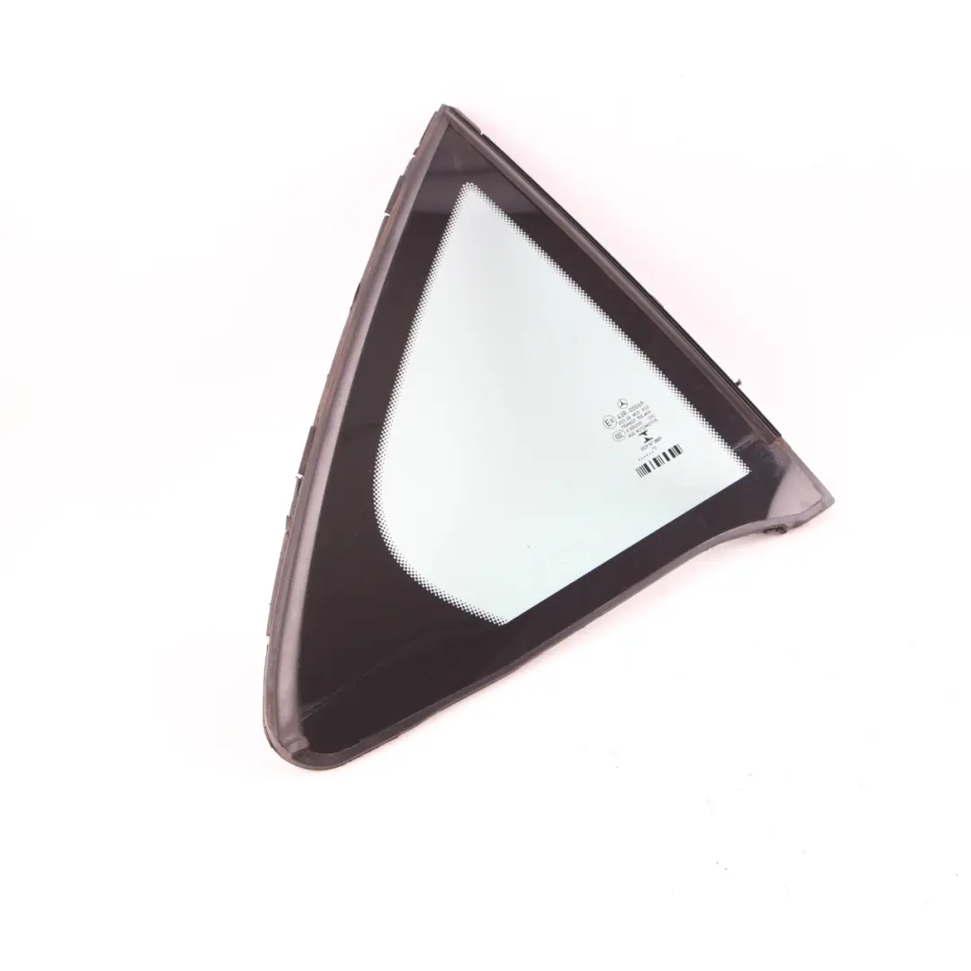 Window Glass Rear Door Right Glazing Quarter AS2 to Mercedes W212 with Part number A2127304000 Mercedes W212 Window Glass Rear Door Right Glazing Quarter AS2 - SKU A2127304000 - Part number A2127304000