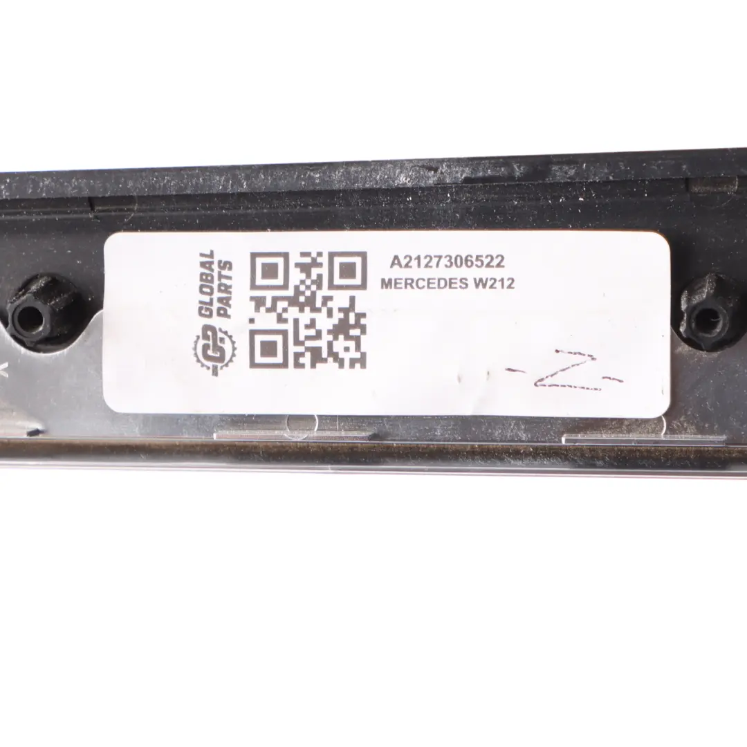 Mercedes W212 S212 Rear Door Card Strip Trim Panel Wood Left N/S - SKU A2127306522 - Part number A2127306522