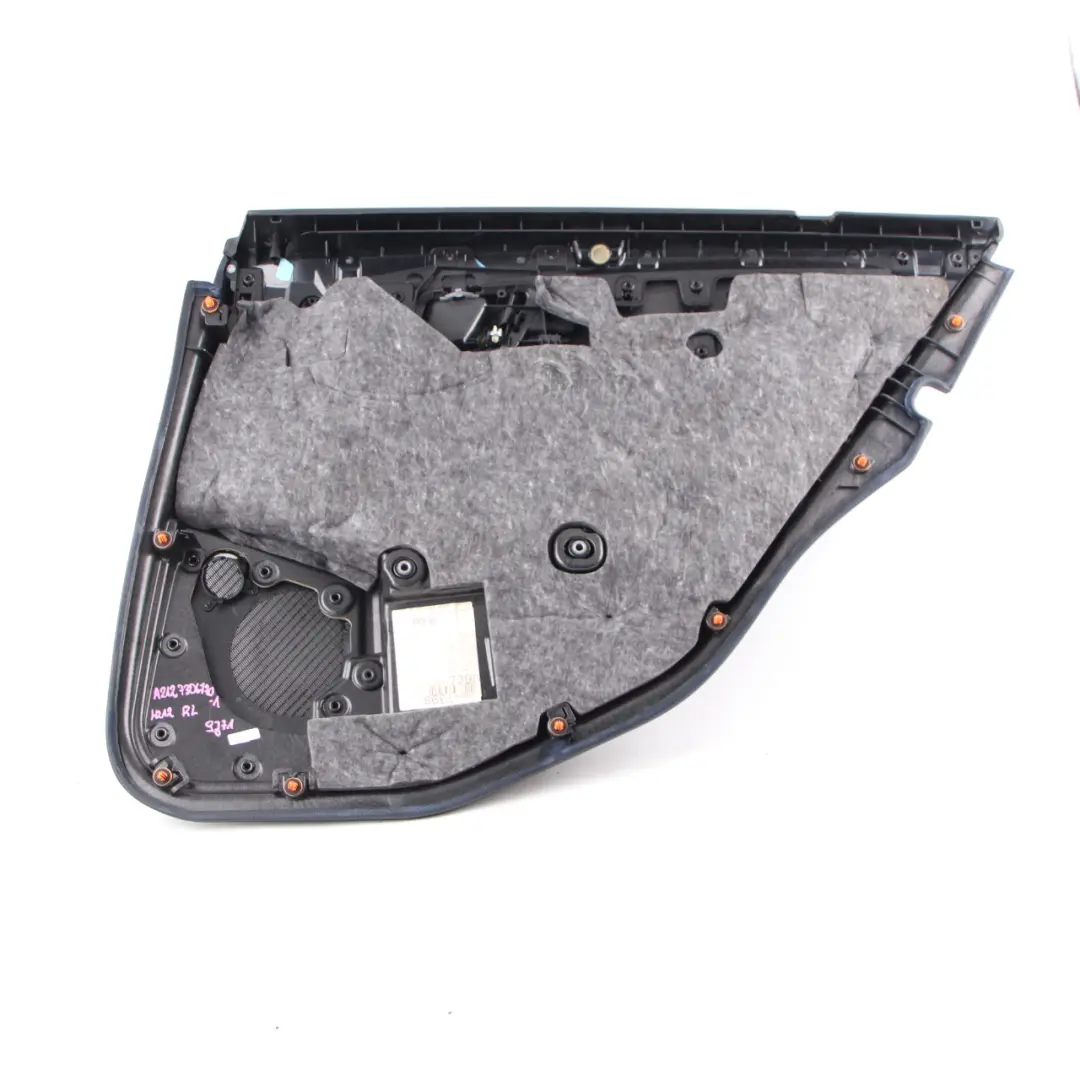 Door Card Rear Left N/S Trim Panel Cover Black Imitation Leather to Mercedes W212 with Part number A2127306770 Mercedes W212 Door Card Rear Left N/S Trim Panel Cover Black Imitation Leather - SKU A2127306770-1 - Part number A2127306770