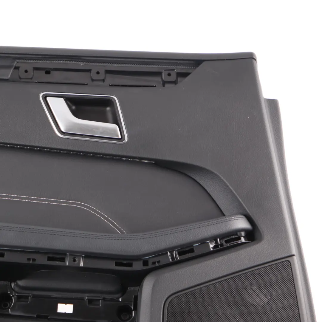 Door Card Rear Left N/S Trim Panel Cover Black Imitation Leather to Mercedes W212 with Part number A2127306770 Mercedes W212 Door Card Rear Left N/S Trim Panel Cover Black Imitation Leather - SKU A2127306770-1 - Part number A2127306770