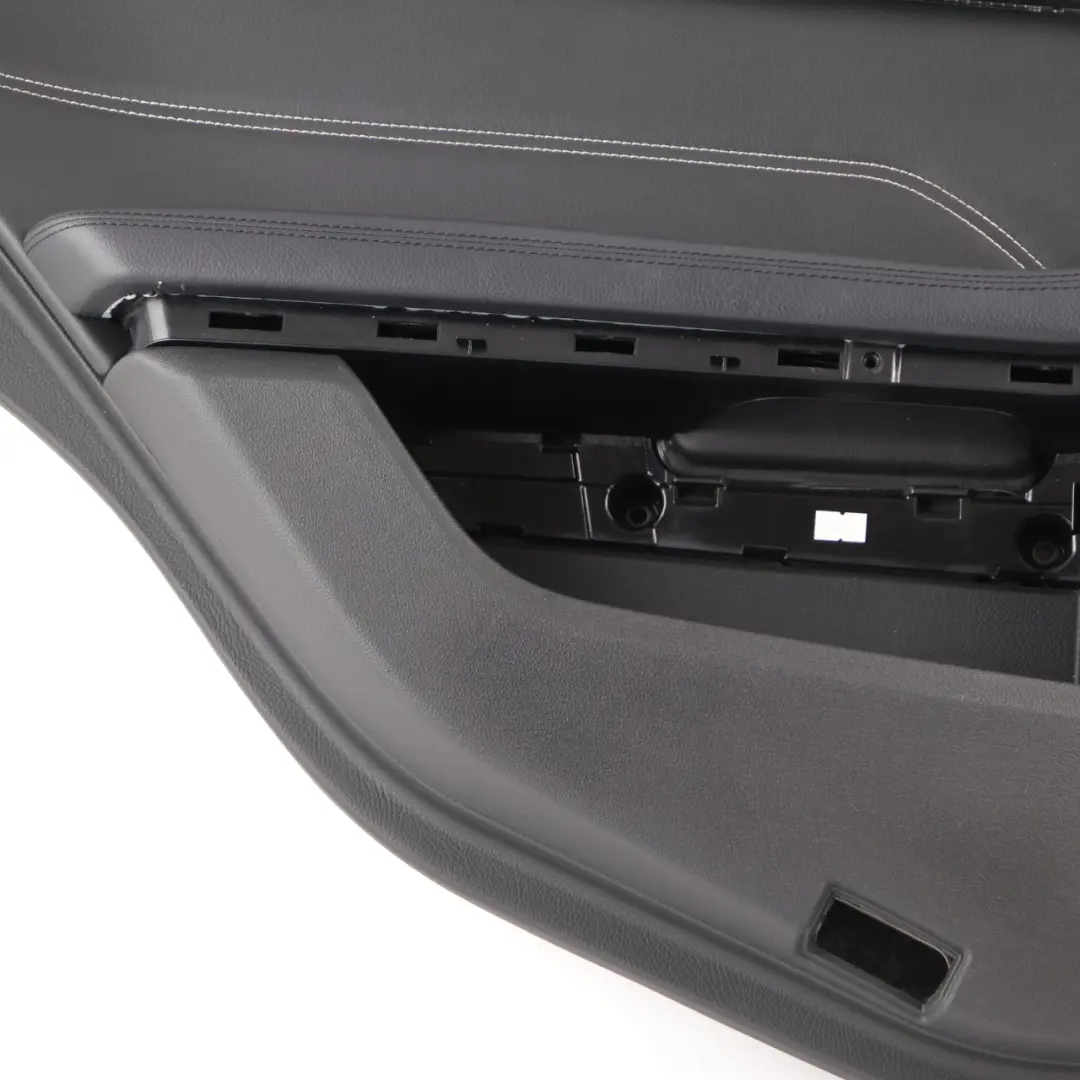 Door Card Rear Left N/S Trim Panel Cover Black Imitation Leather to Mercedes W212 with Part number A2127306770 Mercedes W212 Door Card Rear Left N/S Trim Panel Cover Black Imitation Leather - SKU A2127306770-1 - Part number A2127306770