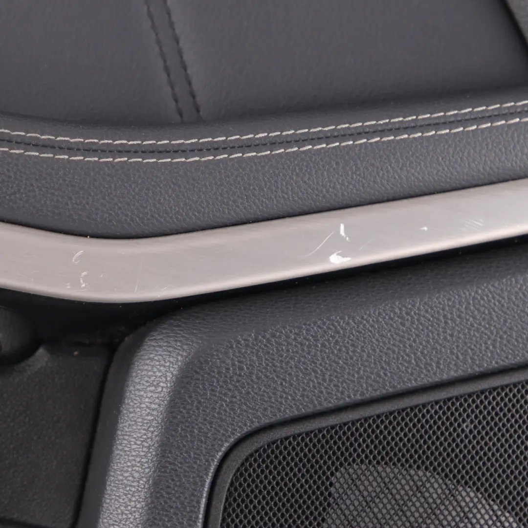 Door Card Rear Left N/S Trim Panel Cover Black Leather to Mercedes W212 with Part number A2127306770 Mercedes W212 Door Card Rear Left N/S Trim Panel Cover Black Leather - SKU A2127306770-2 - Part number A2127306770