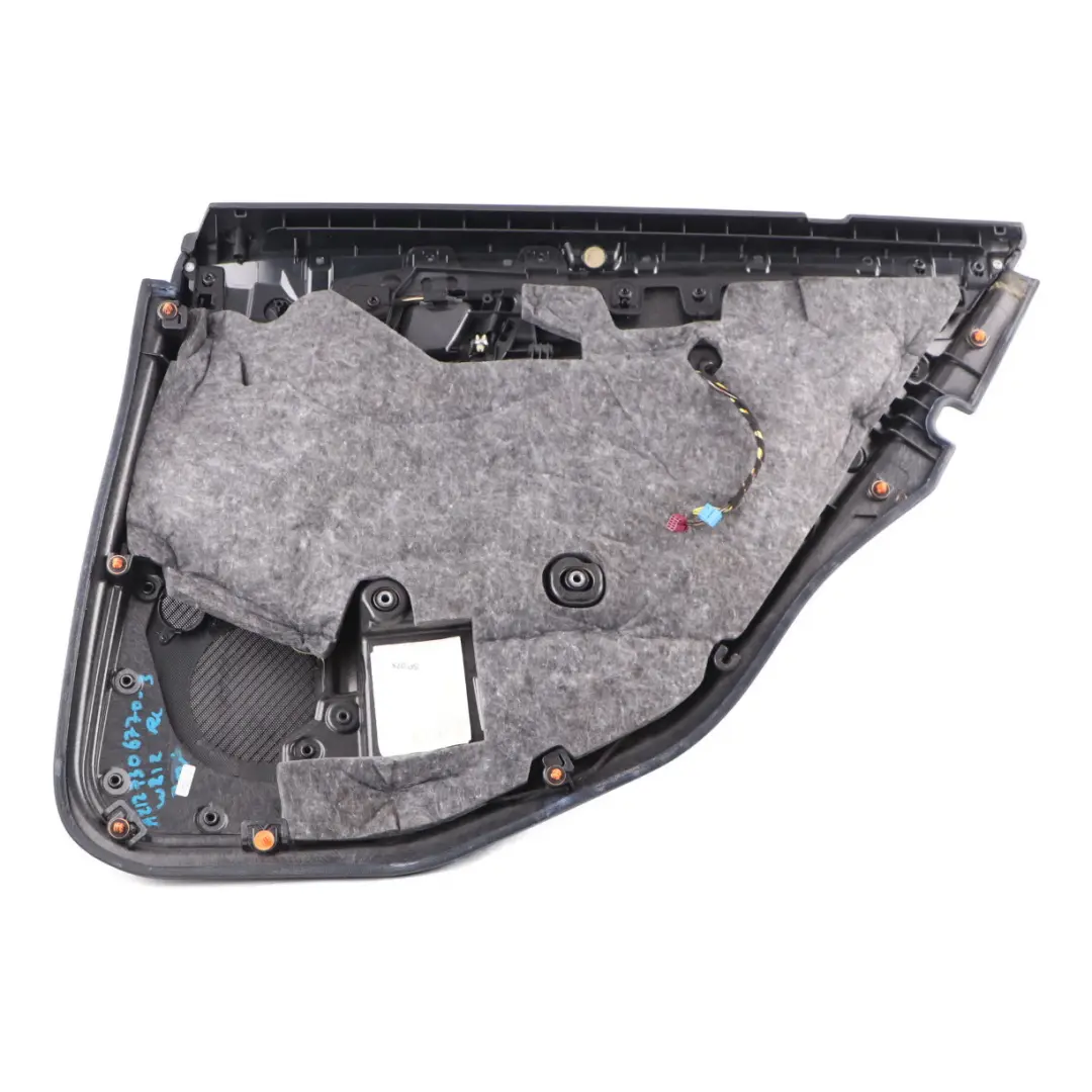 Door Card Rear Left N/S Trim Panel Cover Black Leather to Mercedes W212 with Part number A2127306770 Mercedes W212 Door Card Rear Left N/S Trim Panel Cover Black Leather - SKU A2127306770-3 - Part number A2127306770