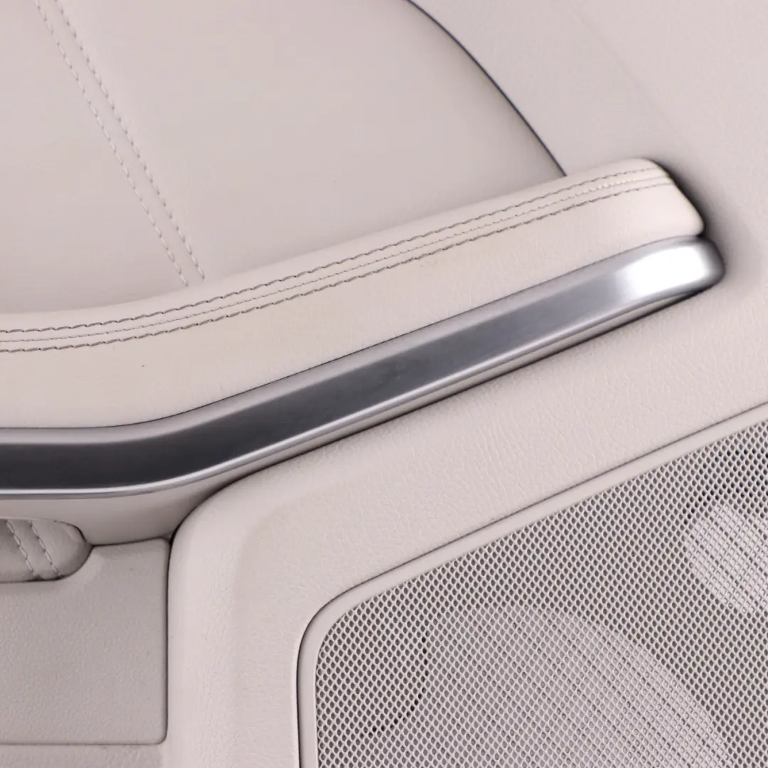 Mercedes W212 Door Card Rear Left N/S Trim Panel Cover Beige Leather - SKU A2127306770-4 - Part number A2127306770