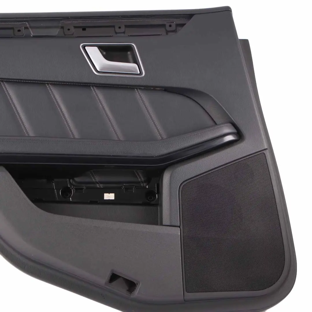 Mercedes W212 Türverkleidung Hinten Links Abdeckung Schwarz Kunstleder - SKU A2127306770 - Teilenummer A2127306770