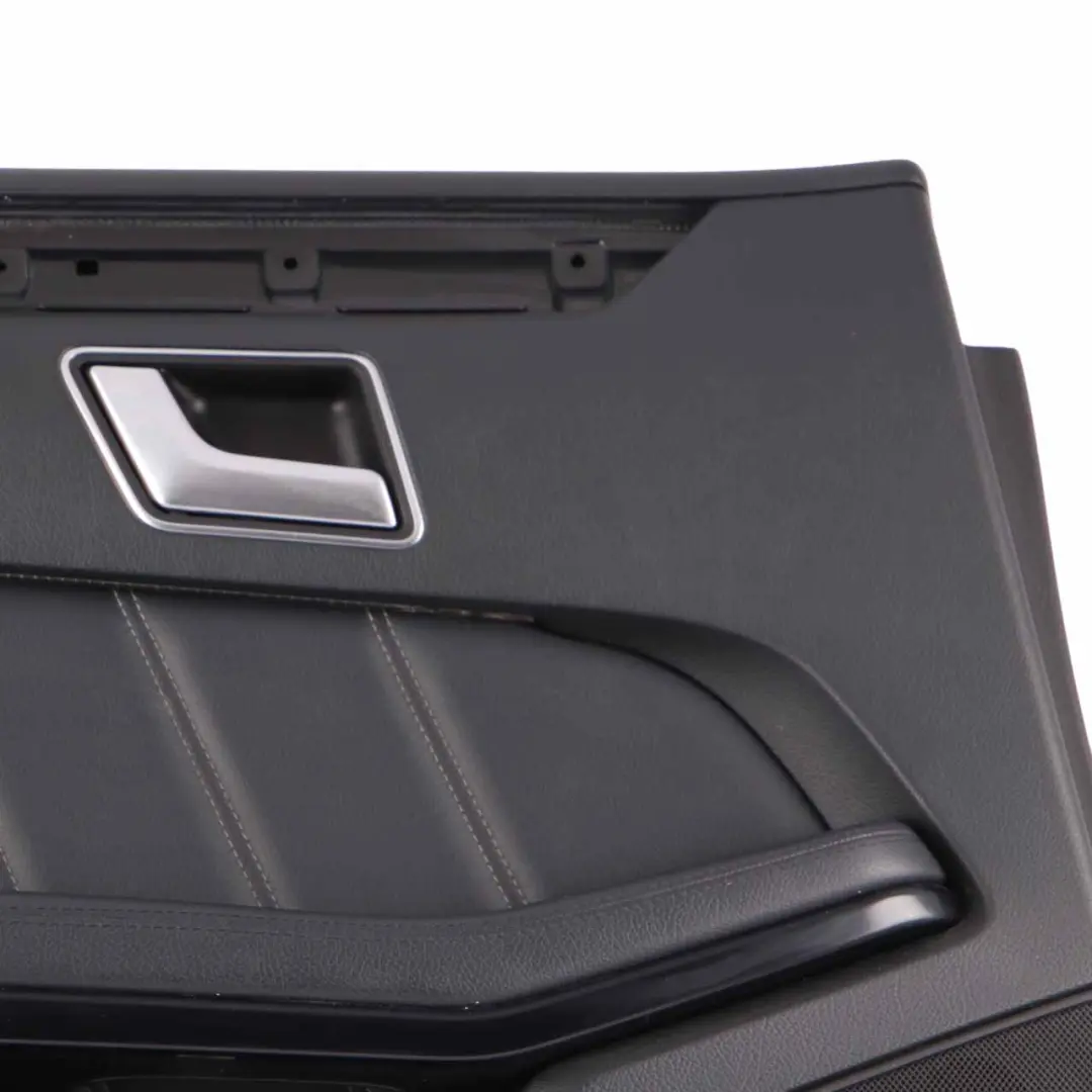 Mercedes W212 Türverkleidung Hinten Links Abdeckung Schwarz Kunstleder - SKU A2127306770 - Teilenummer A2127306770