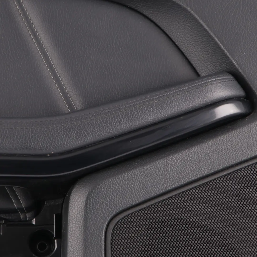 Mercedes W212 Türverkleidung Hinten Links Abdeckung Schwarz Kunstleder - SKU A2127306770 - Teilenummer A2127306770