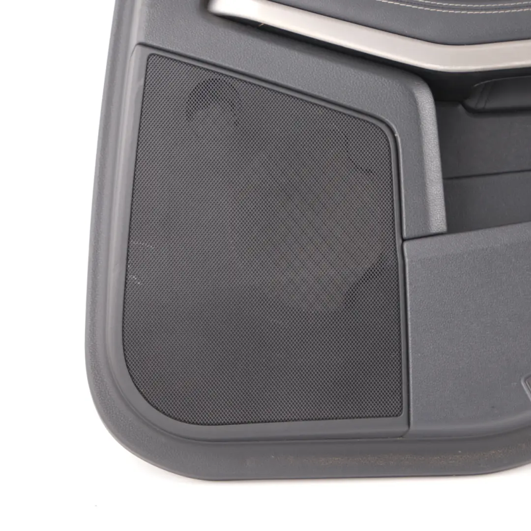 Door Card Rear Right O/S Door Trim Panel Cover Black Leather to Mercedes W212 with Part number A2127306870 Mercedes W212 Door Card Rear Right O/S Door Trim Panel Cover Black Leather - SKU A2127306870-2 - Part number A2127306870