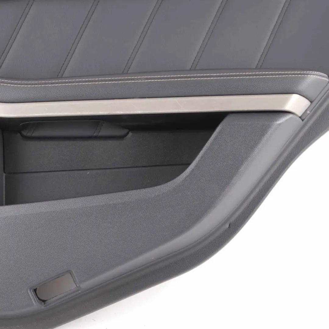 Door Card Rear Right O/S Door Trim Panel Cover Black Leather to Mercedes W212 with Part number A2127306870 Mercedes W212 Door Card Rear Right O/S Door Trim Panel Cover Black Leather - SKU A2127306870-2 - Part number A2127306870