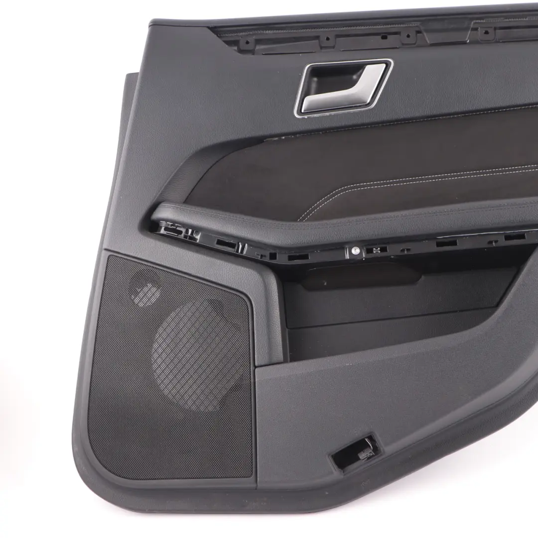 Door Card Rear Right O/S Door Trim Panel Cover Black Leather to Mercedes W212 with Part number A2127306870 Mercedes W212 Door Card Rear Right O/S Door Trim Panel Cover Black Leather - SKU A2127306870-3 - Part number A2127306870