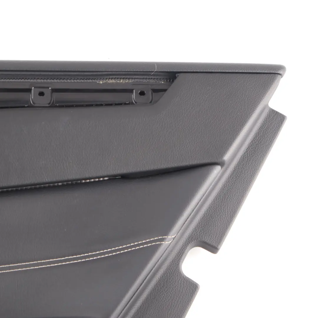 Mercedes W212 Door Card Rear Right O/S Trim Panel Cover Black Imitation Leather - SKU A2127306870 - Part number A2127306870