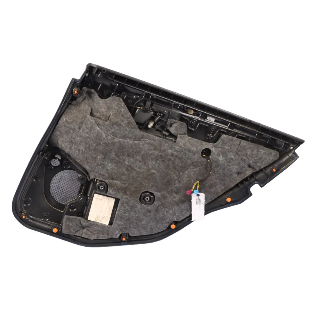 Door Card Rear Left N/S Black Leather to Mercedes W212 with Part number A2127307370 Mercedes W212 Door Card Rear Left N/S Black Leather - SKU A2127307370 - Part number A2127307370