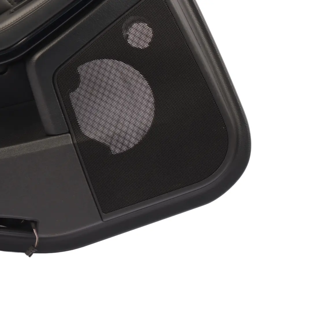 Door Card Rear Left N/S Black Leather to Mercedes W212 with Part number A2127307370 Mercedes W212 Door Card Rear Left N/S Black Leather - SKU A2127307370 - Part number A2127307370