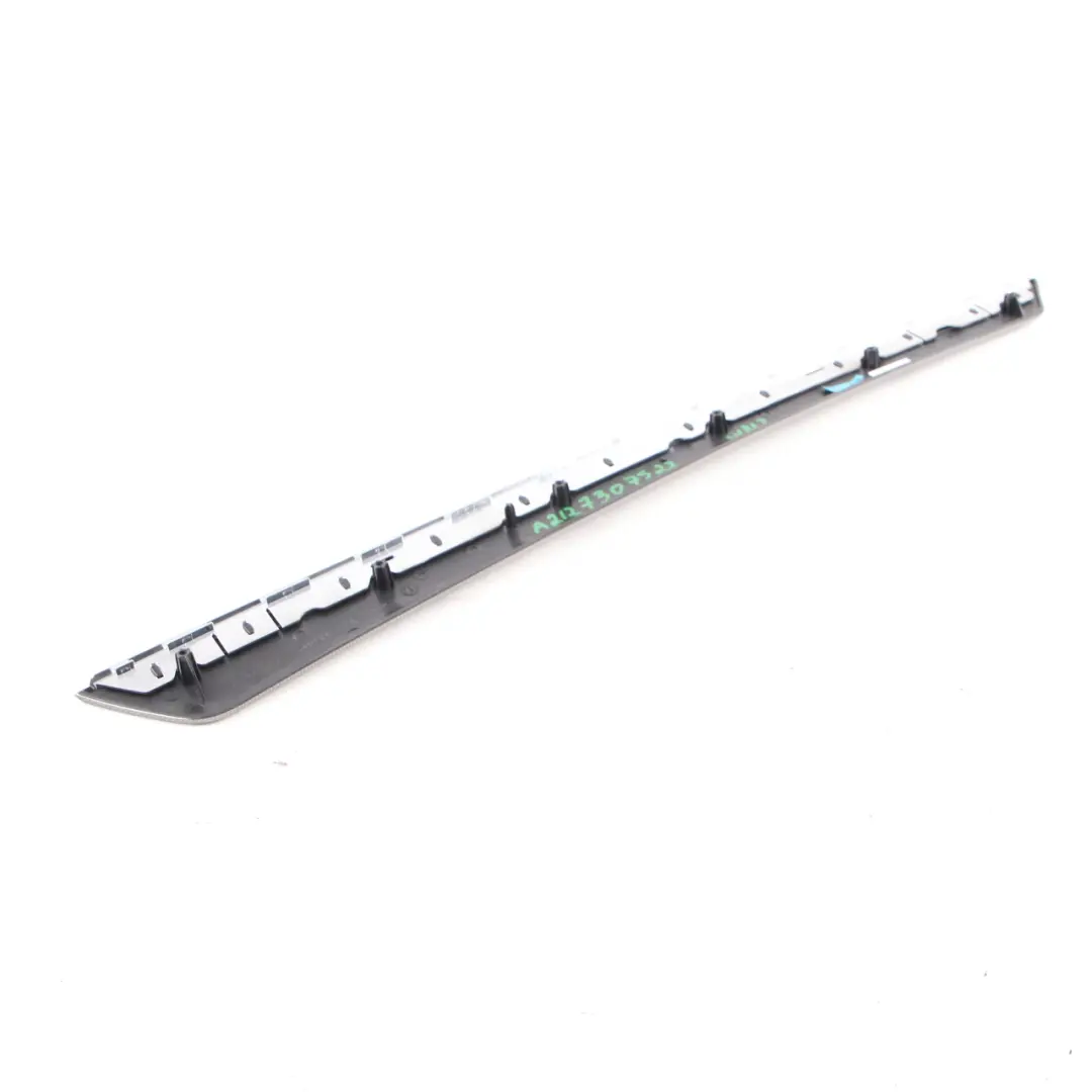 Mercedes W212 Interior Door Trim Cover Rear Left N/S Strip Aluminium - SKU A2127307522 - Part number A2127307522