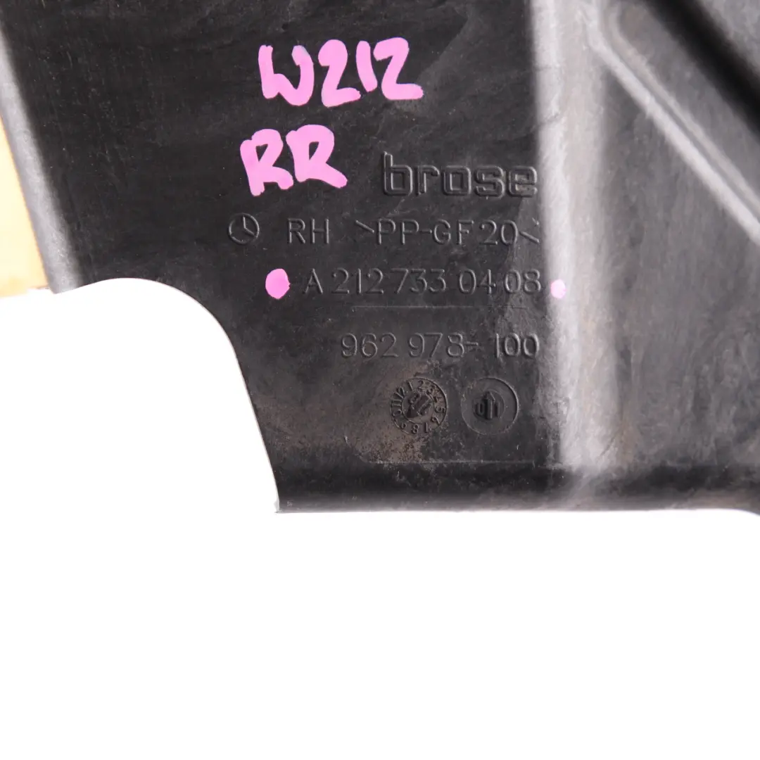 Mercedes W212 Maniglia Staffa Cuscinetto Porta Posteriore Destra - SKU A2127330408 - Numero di parte A2127330408