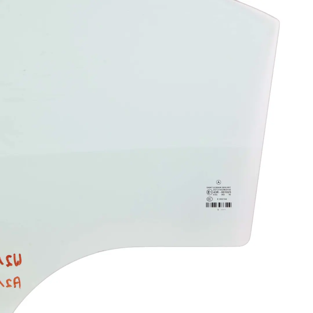 Mercedes W212 Fensterscheibe Hinten Links N/S Seite Grün AS2 - SKU A2127350110-1 - Teilenummer A2127350110