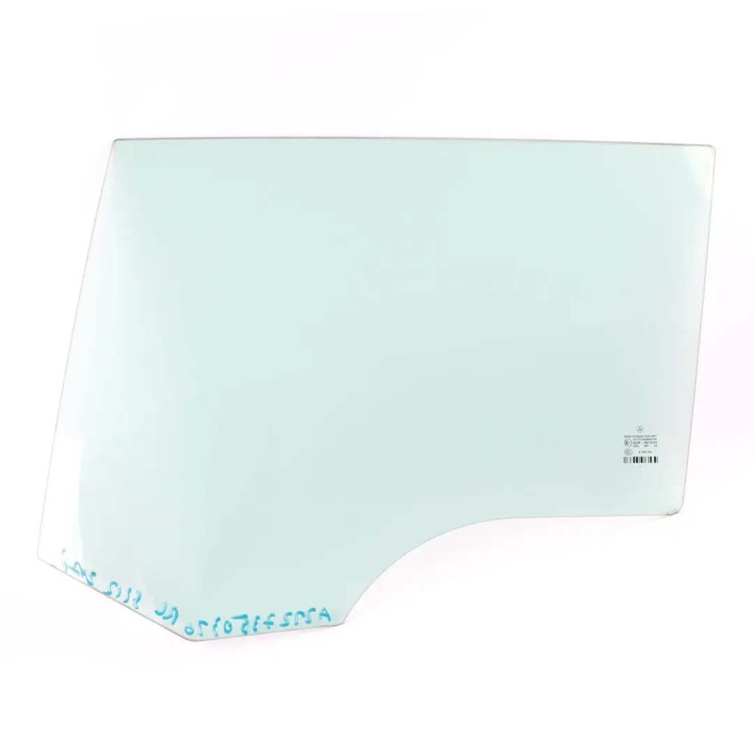 Vetro Porta Posteriore Sinistra Verde AS2 per Mercedes W212 Estate con numero di parte A2127350310 Mercedes W212 Estate Vetro Porta Posteriore Sinistra Verde AS2 - SKU A2127350310 - Numero di parte A2127350310