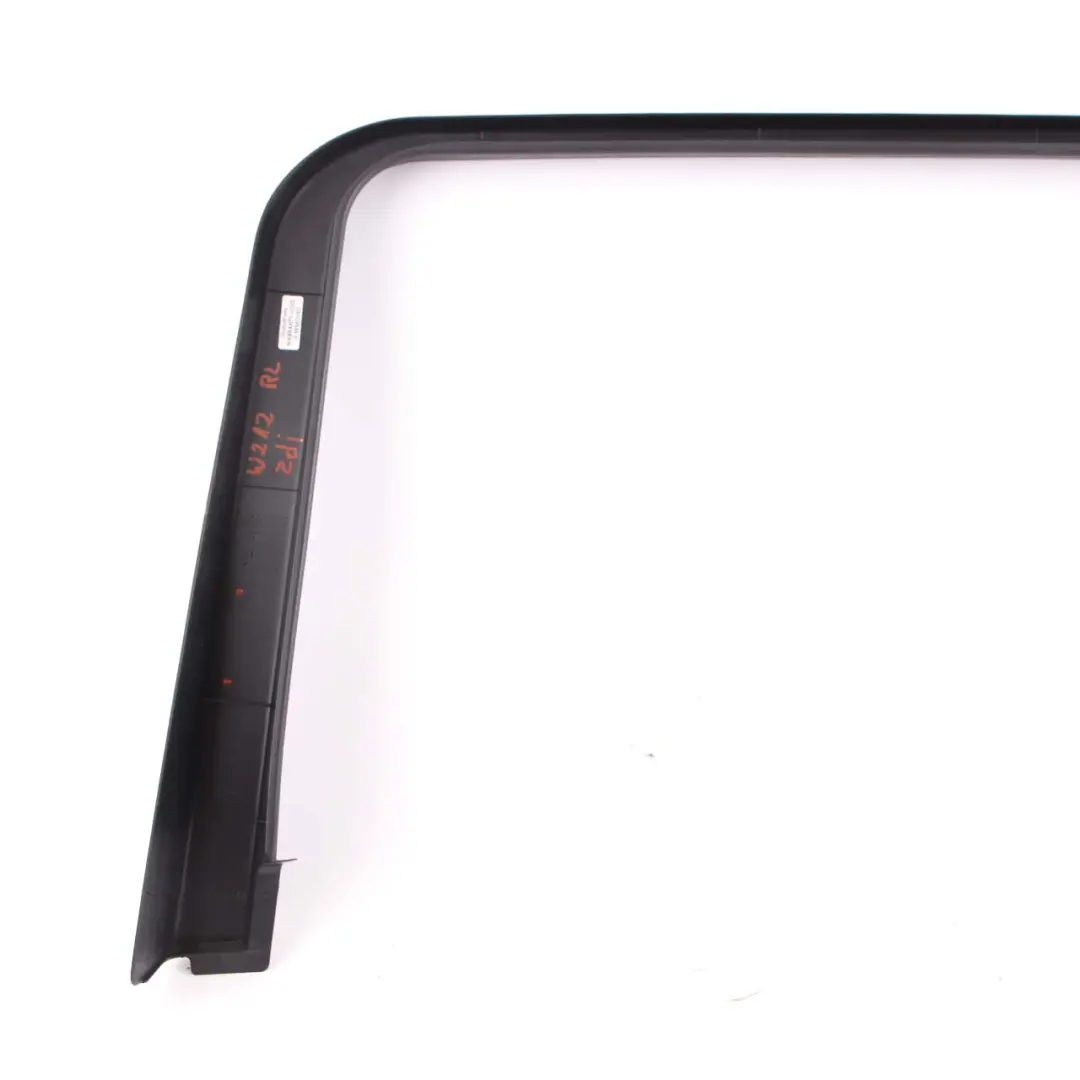 Mercedes W212 Door Window Frame Rear Left N/S Trim Cover Panelling - SKU A2127350371 - Part number A2127350371