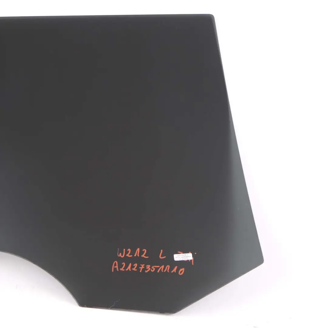 Window Glass Door Rear Left N/S Tinted Black AS3 to Mercedes W212 with Part number A2127351110 Mercedes W212 Window Glass Door Rear Left N/S Tinted Black AS3 - SKU A2127351110 - Part number A2127351110