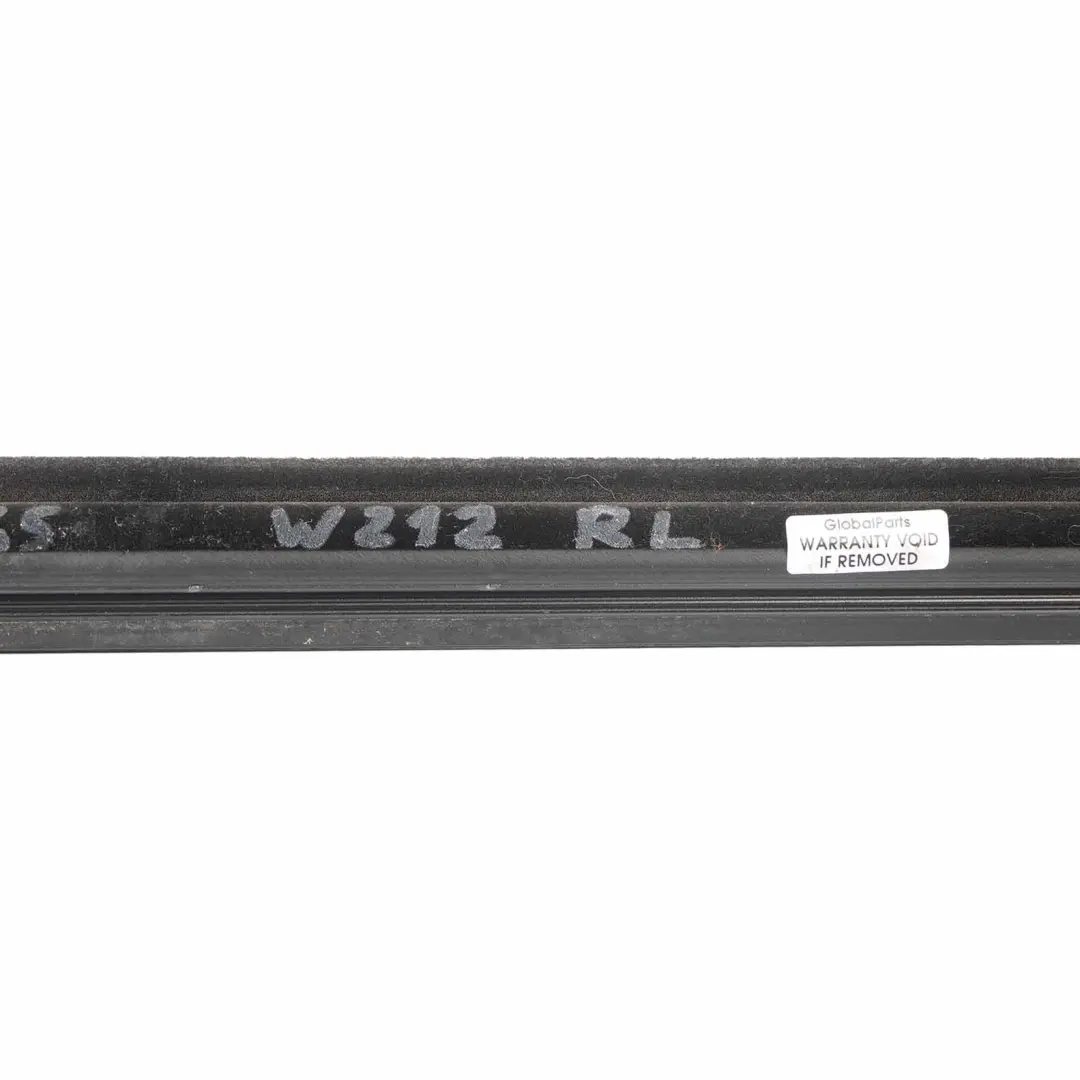 Window Strip Mercedes S212 Door Trim Moulding Rear Left N/S Black High Gloss - SKU A2127351165-1 - Part number A2127351165