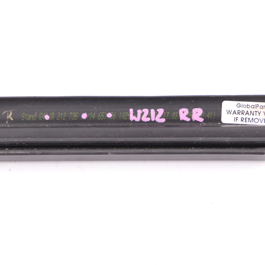 Mercedes W212 Window Seal Door Trim Strip Rear Right O/S - SKU A2127351465 - Part number A2127351465