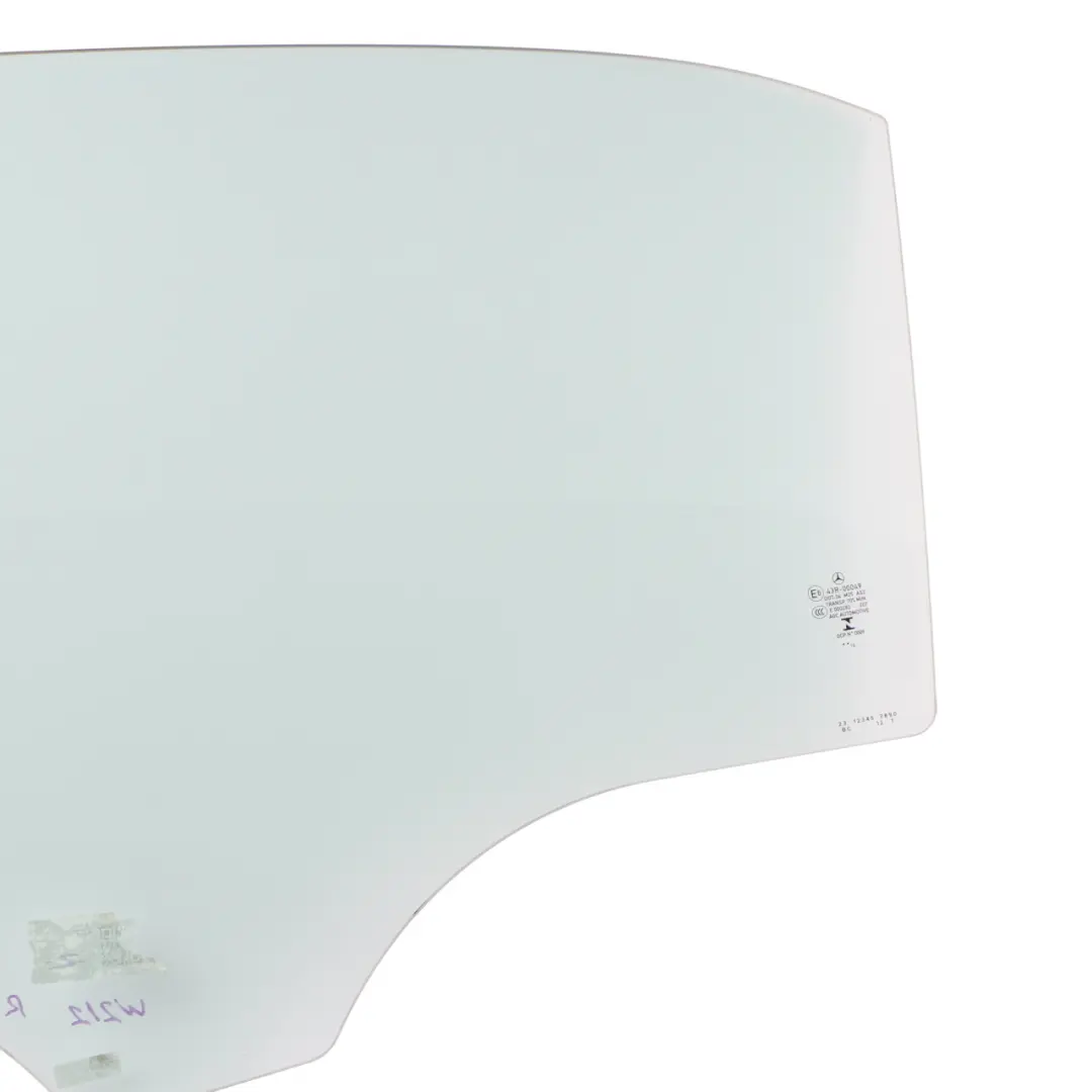 Window Glass Door Rear Left N/S Glazing Green AS2 to Mercedes W212 with Part number A2127352910 Mercedes W212 Window Glass Door Rear Left N/S Glazing Green AS2 - SKU A2127352910 - Part number A2127352910