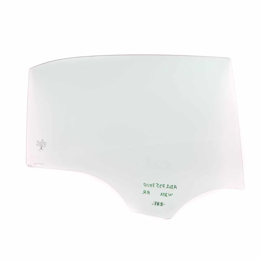 Mercedes W212 Window Glass Door Rear Right Glazing Green AS2 - SKU A2127353010 - Part number A2127353010